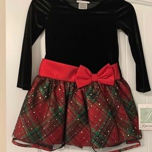 Christmas Holiday Bow Dress.